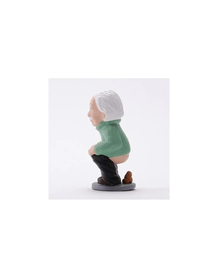 High-Quality Albert Einstein Caganer Figurine - Buy Now